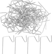 60 Pcs Christmas Light Hooks for Gutter Guards, Metal Light Clips Hangers