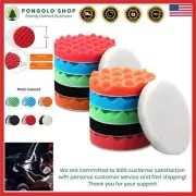 Car Buffer Polishing Pads Kit 6 Inch Wool Foam for Waxing Cutting Restoration