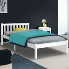 Bed Frame Single Wooden Timber Mattress Base Bedroom Heavy-duty Plywood slats
