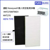 在飛比找momo購物網優惠-【PUREBURG】適用Honeywell空氣清淨機 HHT