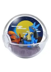 Pocket Monster Lucario Action Figure Gashapon Model Toys Cute Ball Gifts