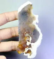 Best ! Natural Polished Ocean Jasper Agate Eye Crystal Geode Reiki Stone Healing