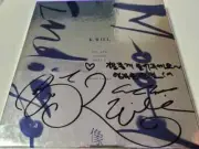 K-Will autograph album with a handwritten message