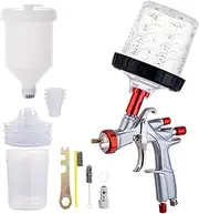 DAXINYANG R500 LVLP Spray Gun with 600 ml Mixing Cup&Adapter, YT-160 Paint Gun Automotive,1.3 mm Car Paint Gun Sprayer for House Painting, Car, Furniture, Varnish & Top Coat