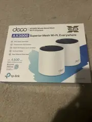 Next-Gen Deco AX3000 WiFi 6 System - 4500 Sq.Ft Coverage, 150 Devices Supported