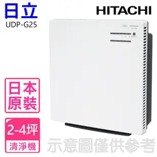 【HITACHI 日立】空氣清淨機約6坪(UDP-G25)