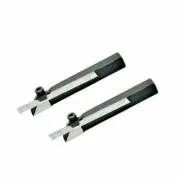 Mini Parting Lathe Tool Cut Off Holder 8 mm Shank With HSS Blade 2 PCs Set