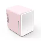 8L Mini Fridge & LED Light Mirror Makeup Skincare Cosmetics Cooler Refrigerator