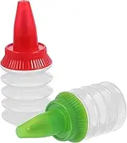 Garneck Cookie Decorating Kit 2pcs Icing Bottles for Cake Piping Fondant Decorating Safe Reusable Random Color