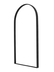 Contour Arch Mirror Frame Only in Black