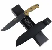 Ontario RTAK II Fixed Blade Knife 125th Anniversary Canvas Micarta Handle 16.75"