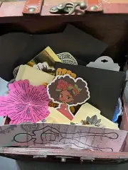 50-Piece Ephemera Lot for Junk Journals & Scrapbooking Perfect for Paper Crafter