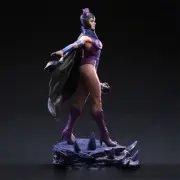 Evil-Lyn 1/8 26cm 3D print figure Model Kit Unpainted Unassembled Garage Kit