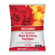 richgro 5kg all purpose rose and citrus fertiliser
