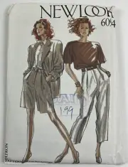 New Look 6094 Jacket, Pants & Shorts 8 10 12 14 16 18 Sew Pattern UC FF VTG OOP