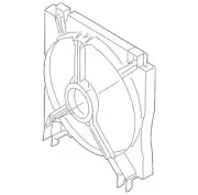Genuine GM 1996-1998 Chevrolet Pontiac Cavalier Sunfire Base Z24 Shroud 22647686 (for: Chevrolet)