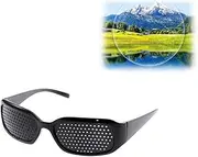 Lunisk Correction Glasses,Lunisk Vision Correction Glasses,Lunisk Eye Glasses,Corrective Glasses for Women Men,Improvement Strabismus Fatigue Anti-Myopia Astigmatism (2PCS,B)