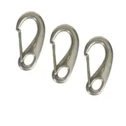 [TechBrands] Stainless Steel Spring Snap Hook - 70mm