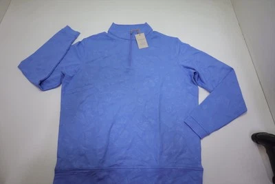 Peter Millar Golf Perth Mélange Pullover Mens Size Medium BONN 959B 01243501 New