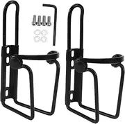 Bicycle Water Bottle Cage 2 Pack Aluminum Alloy Water Bottle Rack Mount Bracket for Bike
