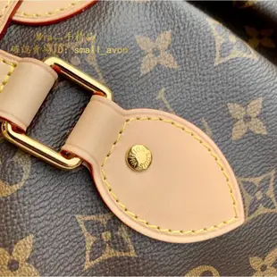 【二手正品】LOUIS VUITTON 路易威登LV M40145 經典花紋Monogram帆布肩背/手提包