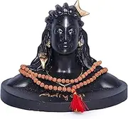WC_Adiyogi Statue| Lord Shiva Idol for car Dashboard | Mahadev Idol Shiv Murti Shankara Pooja & Gift Showcase Decoration Items for Home Decor, Temple Puja Adiyogi Statue for Car