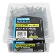 Titan 10G x 50mm Weather Force Treated Pine Decking Screw - Pack of 500