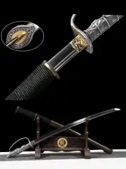 Single Edge One Handed Infantry Saber Sword Sabre 1095 Carbon Steel Blade Combat