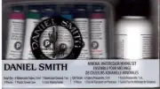 Daniel Smith Mineral Watercolor Mixing 9-piece Set NEW 5 ml tubes