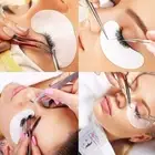 Lashes Salon Lint Free Eyelashes Extension Under Eye Gel Pads Eye Paper Patches
