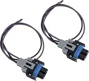 2X Pigtail Plug Adapter Wiring Harness Socket Connector PT2298 88862217 for Headlight Fog Light LED Bulb Lamp