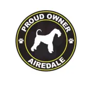Proud Owner Airedale Sticker