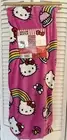 Hello Kitty Meow Rainbows 50x70 Inch Blanket Pink
