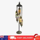 Antalya 5 Globe Mosaic Lamp - Unique Beautiful Turkish Mosaic Floor Table Lamp