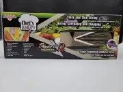 Chef"s Envy Master Cut 2 - Slicing blades - NEW Open Box Black Color