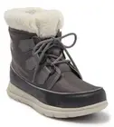 Sorel Womens Explorer Carnival Waterproof Insulated Winter Boots Quarry Size 7.5