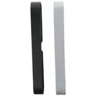 2 Pcs Black Towel Rack Aluminum Bath Towel Holder Bathroom