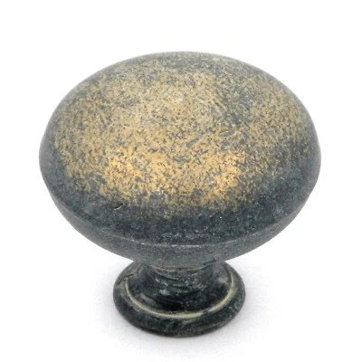 Belwith Keeler PA1218-BOA Blonde Antique Rustic 1 1/4 Inch Cabinet Knob