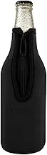 Beer Bottle Sleeve Insulator,Beer Bottle Holder Sleeve | Zip-Up Bottle Jacket, Beer Bottle Holder Sleeve, Thick Beer Bottle Cooler Covers for Beverage, Beer