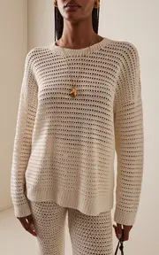 [Leset] Lucy Oversized Knit Cotton Sweater