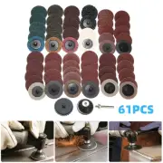 61x 2 In 50mm Type R Roll Lock Quick-Change Discs Die Grinder Sanding Pads Parts