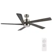 WINGBO 64 Inch DC Ceiling Fan with Lights and Remote Control, 6 Speed Noiseless
