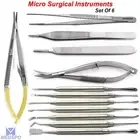 Castroviejo Needle Holder Surgical Orthopedic Debakey Tweezers Noyes Scissors CE