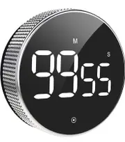 Magnetic Digital Smart Timer Kitchen Cooking Shower Study Stopwatch LED Counter