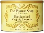 The Peanut Shop of Williamsburg Handcooked Virginia Peanut Lightly Salted 20Oz