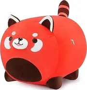 Auspicious beginning Red Panda Plush Pillows-16 Red Panda Plush Stuffed Animals, Cute Plushies Red Panda Anime Plush Pillows, Kawaii Panda Cuddle Pillow Christmas Birthday Gifts for Kids Boys Girls