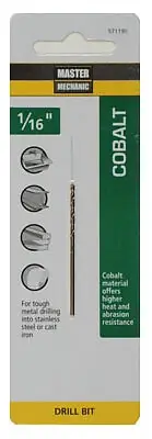 1/16 x 1-7/8-In. Cobalt High-Speed Drill Bit -571190