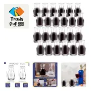 Single Serving Wine Carafe Glass Mini Carafe Individual Wine Decanter Small C...