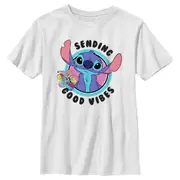 Stitch Sending Good Vibes T-Shirt