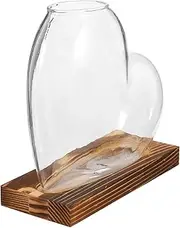 MOTHNUR Hydroponic Vase Plant Vase Propagation Stand Glass Plant Bases Propagation Jars Desktop Propagation Station Propagation Vases Propagate Plant Holder Glass Terrarium Small Terrarium